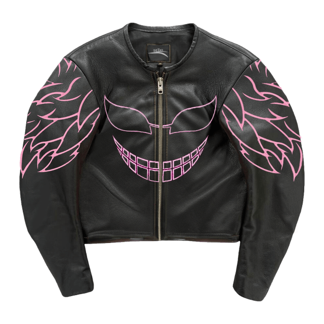 Blouson moto cuir Doflamingo