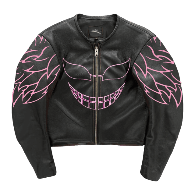 Blouson moto cuir Doflamingo